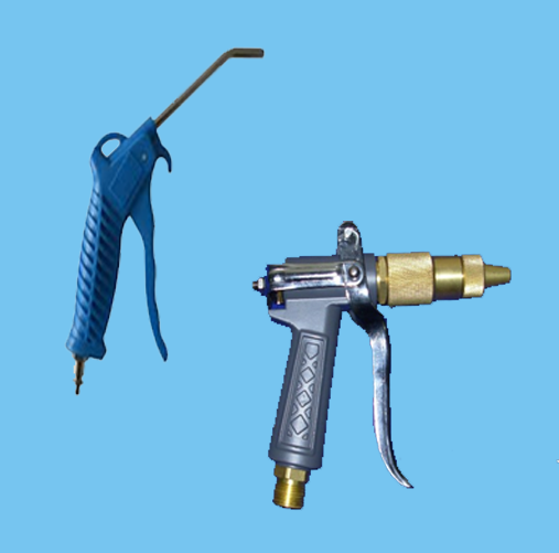 AIR BLOW GUN AND HIGHT PRESSURE WATER GUN