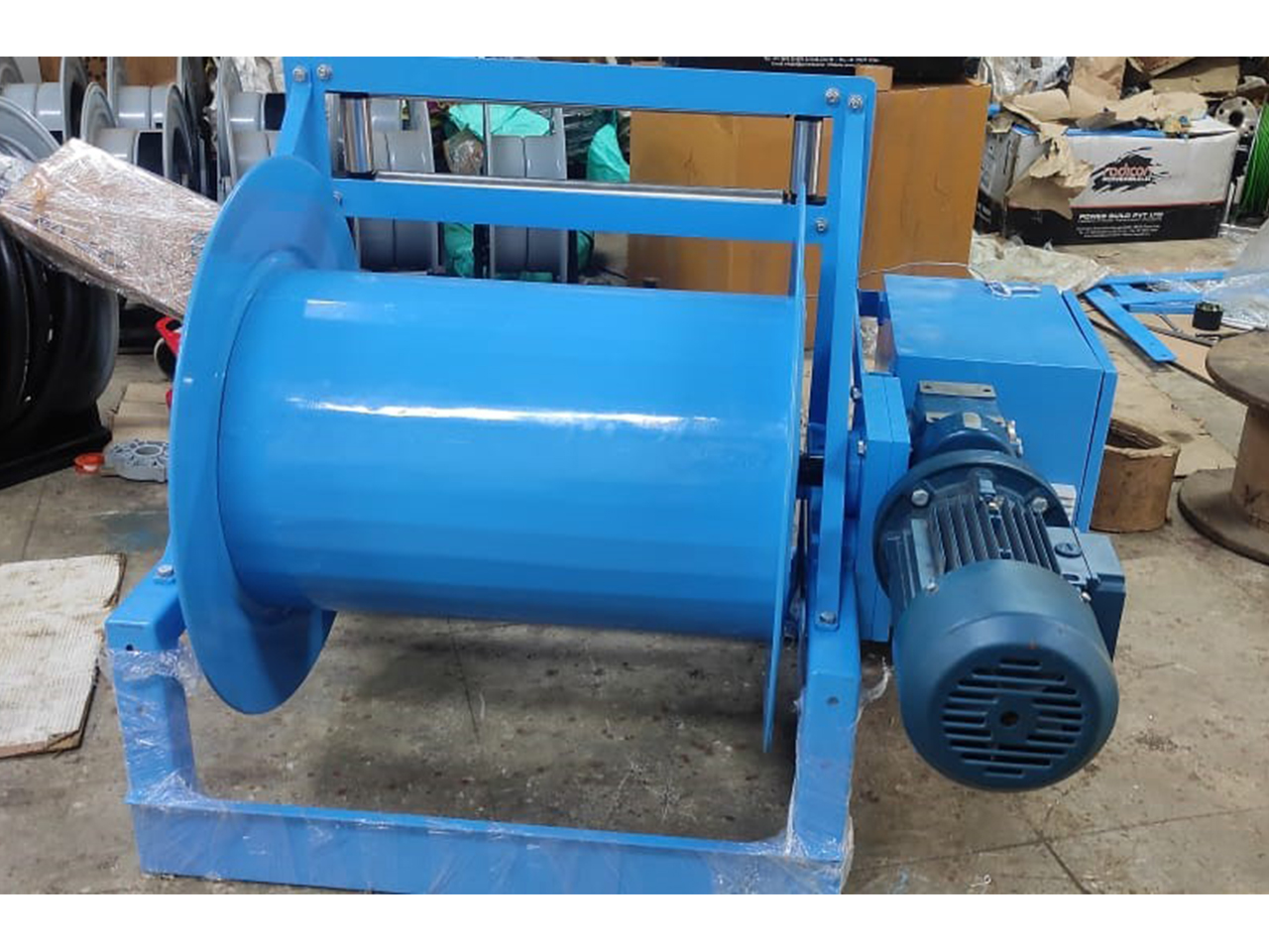 Heavy Duty Transfer Motorised Hose Reel 2