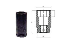 Impact Socket 6 Long