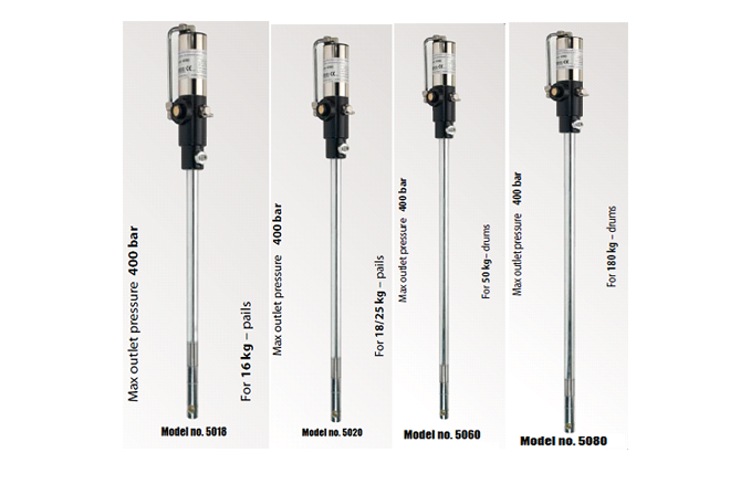 pneumatic grease pumps model-5018