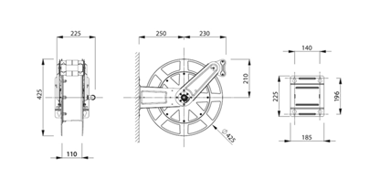 sp reel series 9400 high pressure