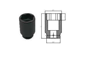 surface drive socket long